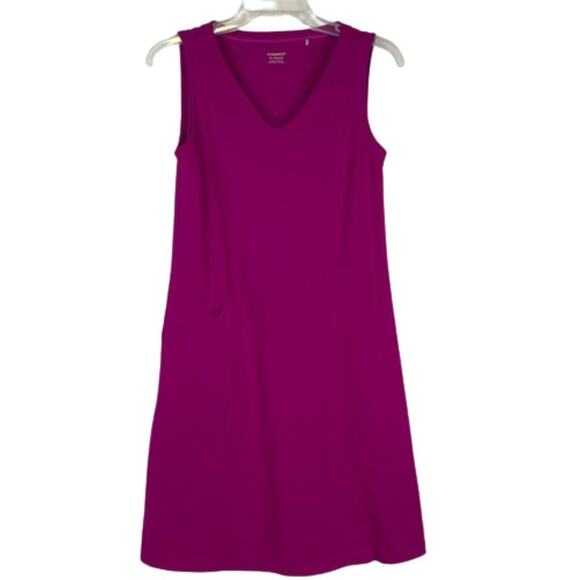 Toad & Co purple/pink sleeveless dress size x-small - Picture 1 of 10